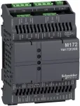 Schneider PLC HVAC plėtros modulis Modicon M172 6DI 10AI 10DO 2AO CAN (TM172E28R)