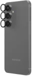 Zagg InvisibleShield Premium GL (kameros žiedai) Samsung Galaxy S25, Samsung, Galaxy S25, atsparus smūgiams, atsparus įbrėžimams, juoda, 3 vnt.