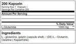 L-glutamino kapsulės GN Glutamine Tera Caps 200 kapsulių