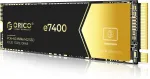 ORICO vidinis 1 TB M.2 NVMe SSD, PCIe 4.0 x4, iki 7400 MB/s, e7400-1TB