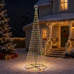 LED spiralinė Kalėdų eglutė su pagrindu EKENAS 300 cm 475 LED