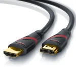 Csl Hdmi 2.1 kabelis 8k 4k baltas/raudonas/juodas 1m