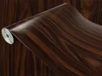 Decomeister lipni baldų plėvelė Pvc 45x100cm tamsaus itali&scaron;ko rie&scaron;uto ra&scaron;tas