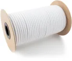 Elastinga guminė virvė Expandor tentams, balta, 12 mm, 20 m
