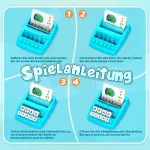 Montessori kortelių žaislas, mokymasis skaityti, Jinxful žaislas vaikams nuo 3 4 5 6 7 8 metų berniukams ir mergaitėms, lavinamieji žaidimai su raidėmis nuo 3-8 metų, įgūdžiai, skaitymas