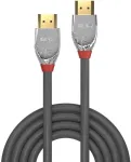 Lindy 37870 Hdmi kabelis, 0.5 m, Chromo Line - Pilkas