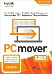 Laplink Pcmover Professional 11 &ndash; migracijos programinė įranga, skirta failams, aplankams ir programoms, 1 gbps didelės spartos eterneto kabelis, automatinis, 1x naudojimas