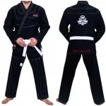 Kimono / gi Bjj treniruotėms juodas Dbx Elite + diržas nemokamai Dbx Bushido A0