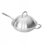 Shiori Stainless Steel 304 Wok keptuvė 28cm x 8,20 cm indukcinė