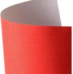 Galeria Papieru Lipnus, blizgus, raudonas A4 formato lapas i&scaron;karpoms, 10 lapų, 150 g