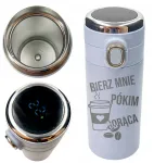 Decortrend Terminis puodelis Led Termosas Graviruotas juokinga Dovana moters dienai