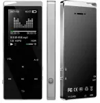 Vaizdo grotuvas Mp4 grotuvas Ravo X03 32gb bluetooth garsiakalbis mp3 sidabrinis