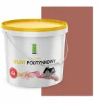 Gruntas silikoniniam tinkui fasadinis tamsiai lososinis 15kg