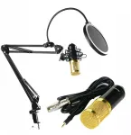 Studijinis mikrofonas su mik&scaron;eriu garso plok&scaron;te Bluetooth karaoke Sodial V8x Pro