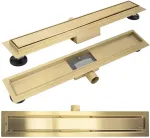 Du&scaron;o latakas REA Neox, Brushed Gold, 70 cm