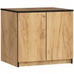 Akord Antstatas ant spintos star drabužių spinta 60 cm 2 durų 2 lentynos talpi ąžuolas craft