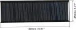 Mini saulės panelė 5.5v 150ma 0.825w 140x45mm Diy projektams