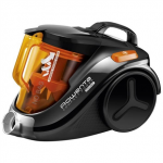 Dulkių siurblys Rowenta Vacuum Cleaner RO3753EA Bagless, Dry cleaning, Power 750 W, Dust capacity 1.5 L, 79 dB, Juodas/Oranžinis