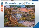Ravensburger Dėlionė 3000 vnt. - Gyvūnų karalystė