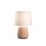 Ideal Lux Table lamp with 1 light KALI', E14, baltas