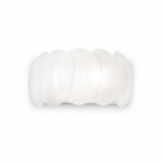 Sieninis &scaron;viestuvas Ideal Lux Wall lamp with 2 lights OVALINO, E27, juodas