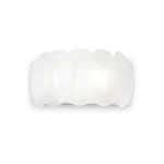 Sieninis &scaron;viestuvas Ideal Lux Wall lamp with 2 lights OVALINO, E27, juodas