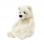 AURORA SLUUUMPY Pliu&scaron;inė baltoji me&scaron;ka, 29 cm