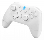 DELTACO GAMING valdymo pultas skirtas Nintendo Switch / PC / Android / Bluetooth 2.1, ABS plastikas, baltas / GAM-103-W