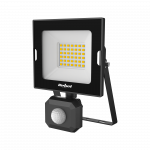 Rebel 30W LED prožektorius su judesio ir prieblandos jutikliu, 4000K, 230V