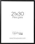 Ramka Focus Focus Soul Juodas Plexi 21x30