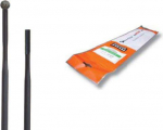 Cn Spoke AERO360 2.0- 0.8 * 2.2-2.0 nerūdijančio plieno 282mm juodos 36 vienetų.