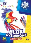 Astra Blokas A4 20k, baltas 10vnt.