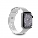 Puro "ICON" silikoninė apyrankė Apple Watch 42-44-45-49mm, baltos spalvos