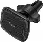 Automobilinis universalus telefono laikiklis Hoco CA65 Sagittarius tvirtinamas ant ventiliacijos grotelių, magnetinis, juodas