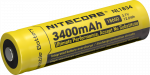 Baterija - Nitecore NL1834 3400mAh Įkraunama Ličio Jonų