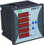 F&F 3 fazių tinklo parametrų matuoklis 12-400V AC (DMM-4T)