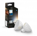 Philips Hue WA 12V MR16, 2vnt pakuotė | GU5.3 | 5,1 W | &Scaron;iltas iki &scaron;altas baltas lengvas