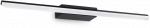 Sieninis &scaron;viestuvas Ideal Lux 16W LED veidrodžio &scaron;viestuvas RIFLESSO, juodas, 3000K, IP54, 302232