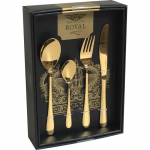 Stalo įrankių rinkinys Pintinox PRINCESS SUN, aukso spalvos, 24 vnt.