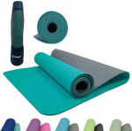 Schildkr&ouml;t BICOLOR YOGA MATTE 4mm (petrol-anthracite)im Carrybag
