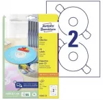 Avery Zweckform ETYK.ZF 6043 DIA.117 CD balta 25ARK ETYKIETA - 6043-25