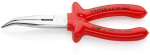 Knipex 26 27 200, Įstrižinės replės, Chromo-vanadžio plienas, Plastikas, Raudona, 200 mm, 220 g