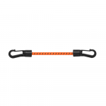 Tvirtinimo elastinė guma su kabliukais Bradas BUNGEE CORD LOCK HOOK, 25 vnt., 20 cm