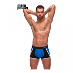 Male Power Addicted Retro Sport Panel Short M - Cotton Stretch Athletic Design