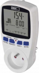 &bdquo;Emos&ldquo; skaitmeninis vatmetro energijos matuoklis 230V 16A lizdui 5-3680W Emos P5805 baltas