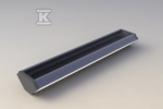 Nextec LED KAMPINIS PROFILIS A, 202CM ILGIO, ALU