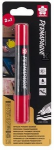 Sakura MARKER PERMAPAQUE DUAL POINT RAUDONA