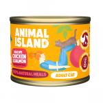 Drėgnas Kačių Maistas - Animal Island Vi&scaron;tiena Su La&scaron;i&scaron;a 200 g