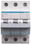 Hager miniatiūrinis grandinės pertraukiklis 3P B 50A 6kA AC MBN350E