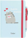 Pusheen Purfect Love Collection A5 Premium užra&scaron;ų knygutė su &scaron;viečiančiu ra&scaron;ikliu